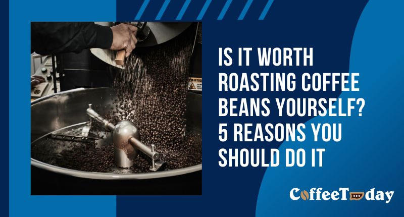 roasting coffee beans